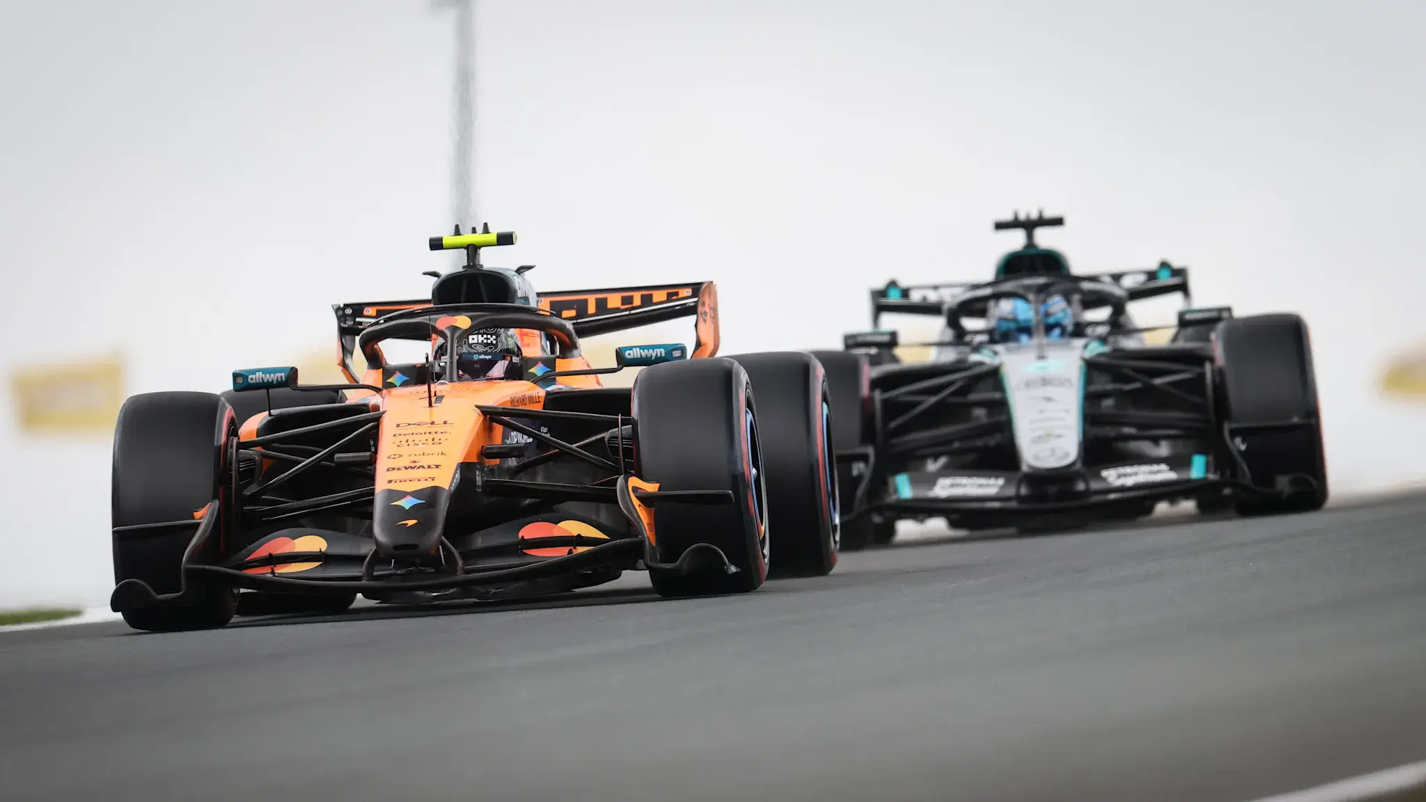 AS IT HAPPENED: Norris wins Dutch GP ahead of Antonelli and Russell