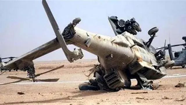 مصرع شخصين في تحطم مروحية عسكرية قرب قاعدة فورت هود الأمريكية.. فيديو