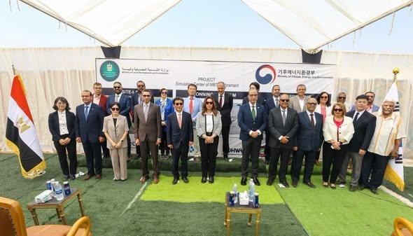 افتتاح مشروع نموذج محاكاة متكامل لبناء قدرات العاملين في إدارة منظومة المخلفات الصلبة بشبرامنت