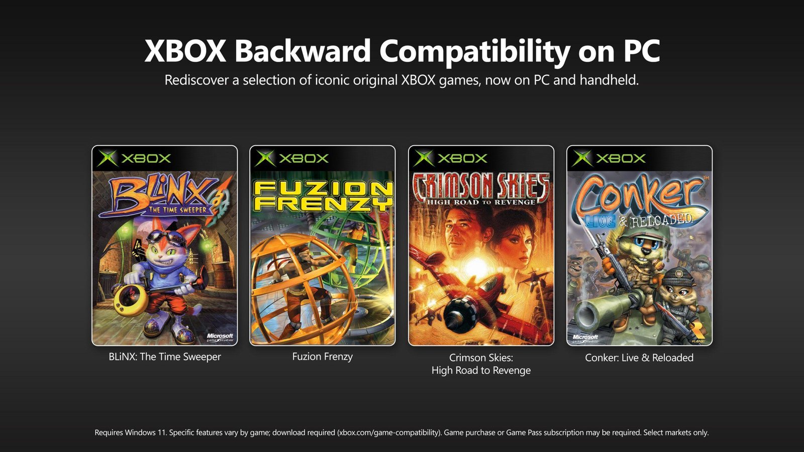 Select classic Xbox games are now playable on PC, hinting that Microsoft's retro plans are just getting started