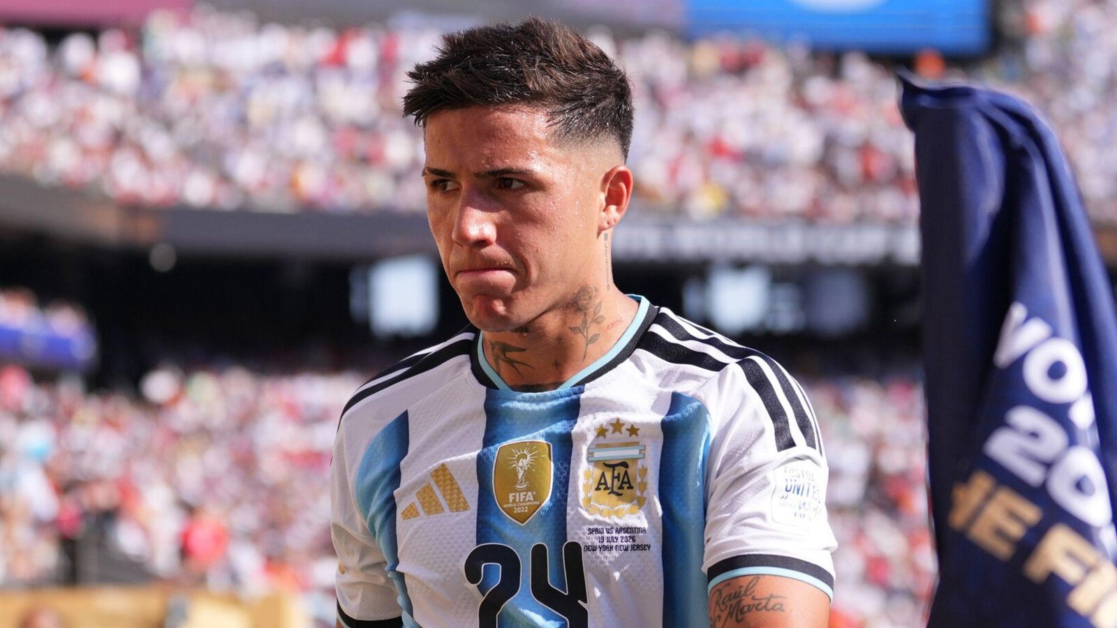 Enzo: Argentina played with 'pride' and 'humility'