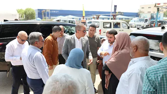 توجيه من محافظ الجيزة بشأن مشروعات تطوير المنطقة الصناعية بأبو رواش