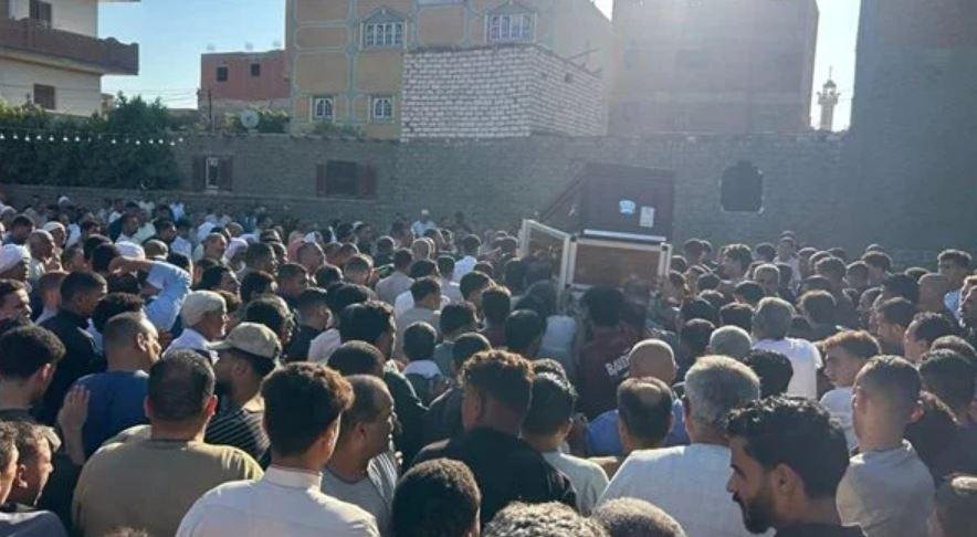 في جنازة مهيبة.. الفيوم تودع 4 من أبنائها ضحايا ماس كهربائي بالسعودية