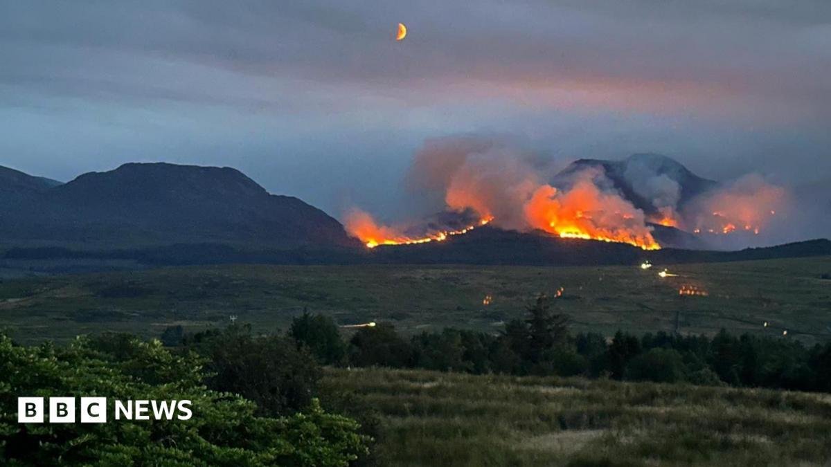 No helicopters to fight wildfires as 'crisis management' plans activated in Wales