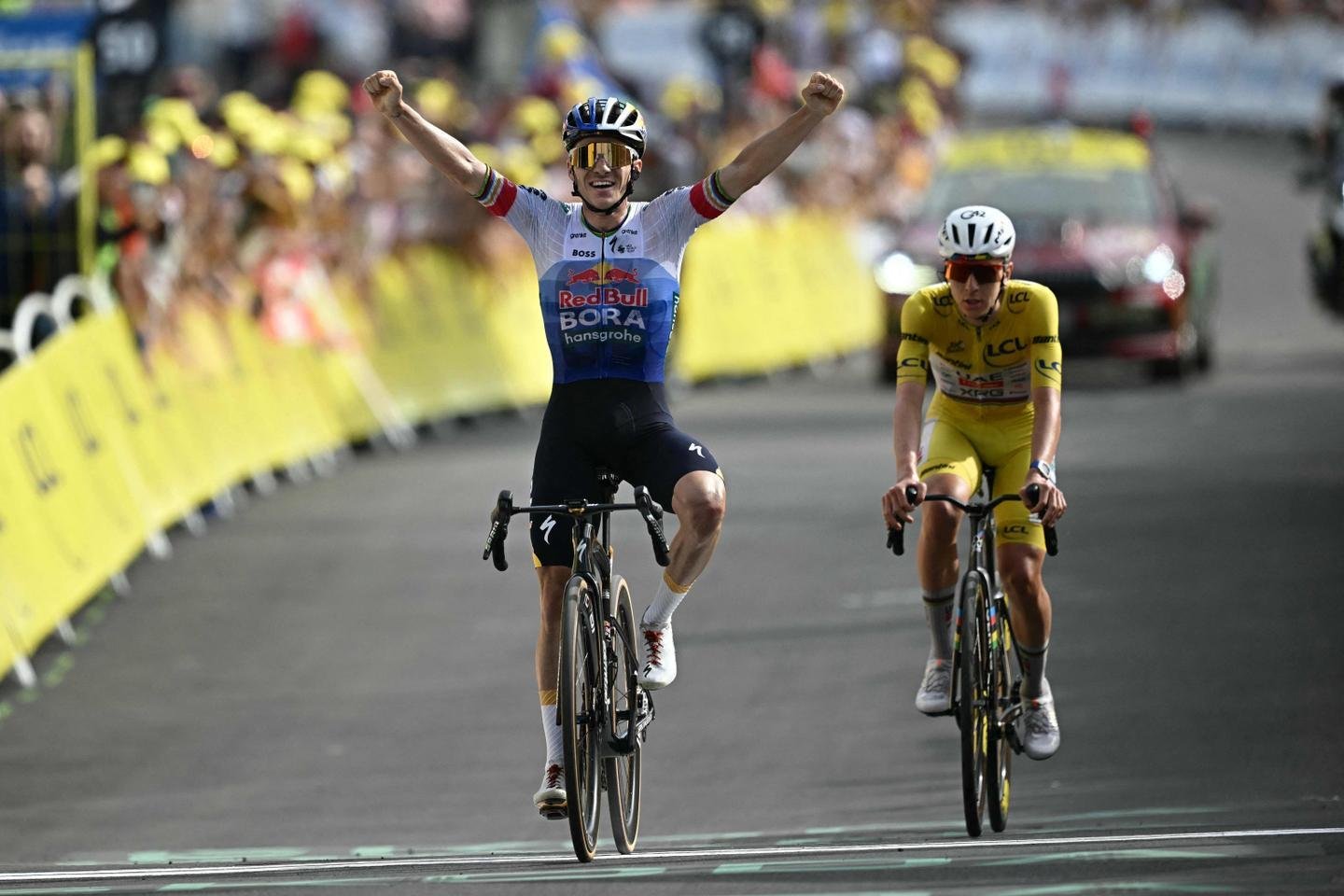 Olympic champion Evenepoel wins Tour de France 15th stage