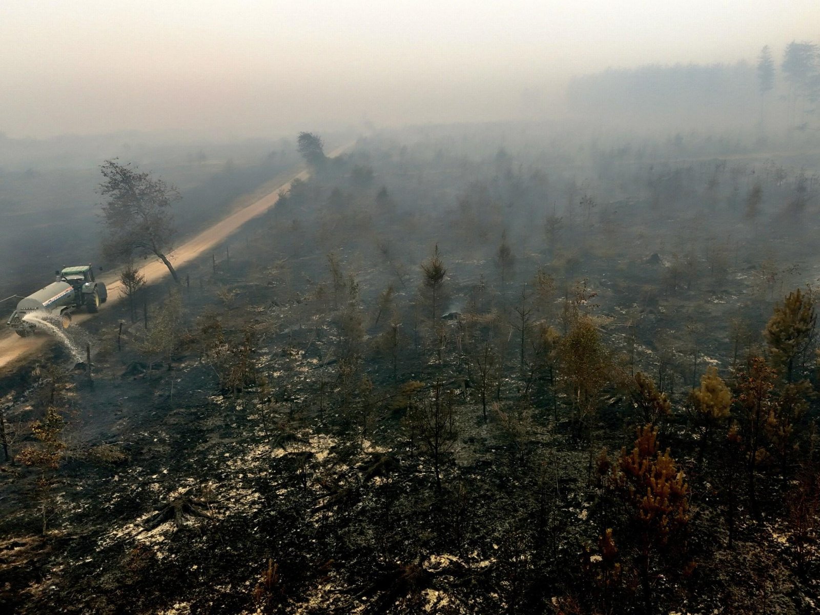 Belgium’s largest wildfire on record spreads towards German border