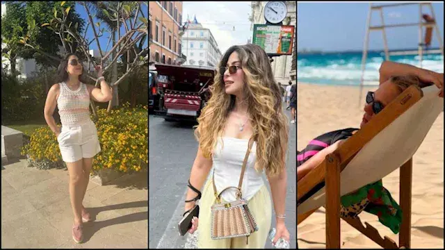 20 صورة| ميريهان حسين في الساحل وميرنا جميل في روما.. أين يقضي نجوم الفن عطلتهم الصيفية؟