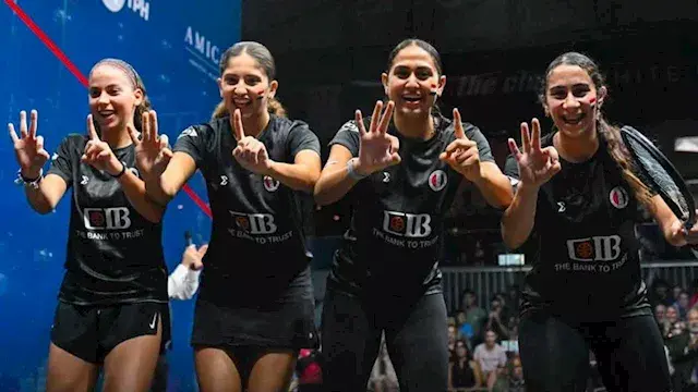 "القومي للمرأة" يهنئ منتخب مصر للناشئات بعد التتويج ببطولة العالم للإسكواش للمرة الـ13