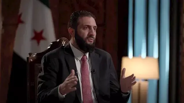 أحمد الشرع: نتجنب الصدام مع إسرائيل ونسعى لاتفاق أمني معها