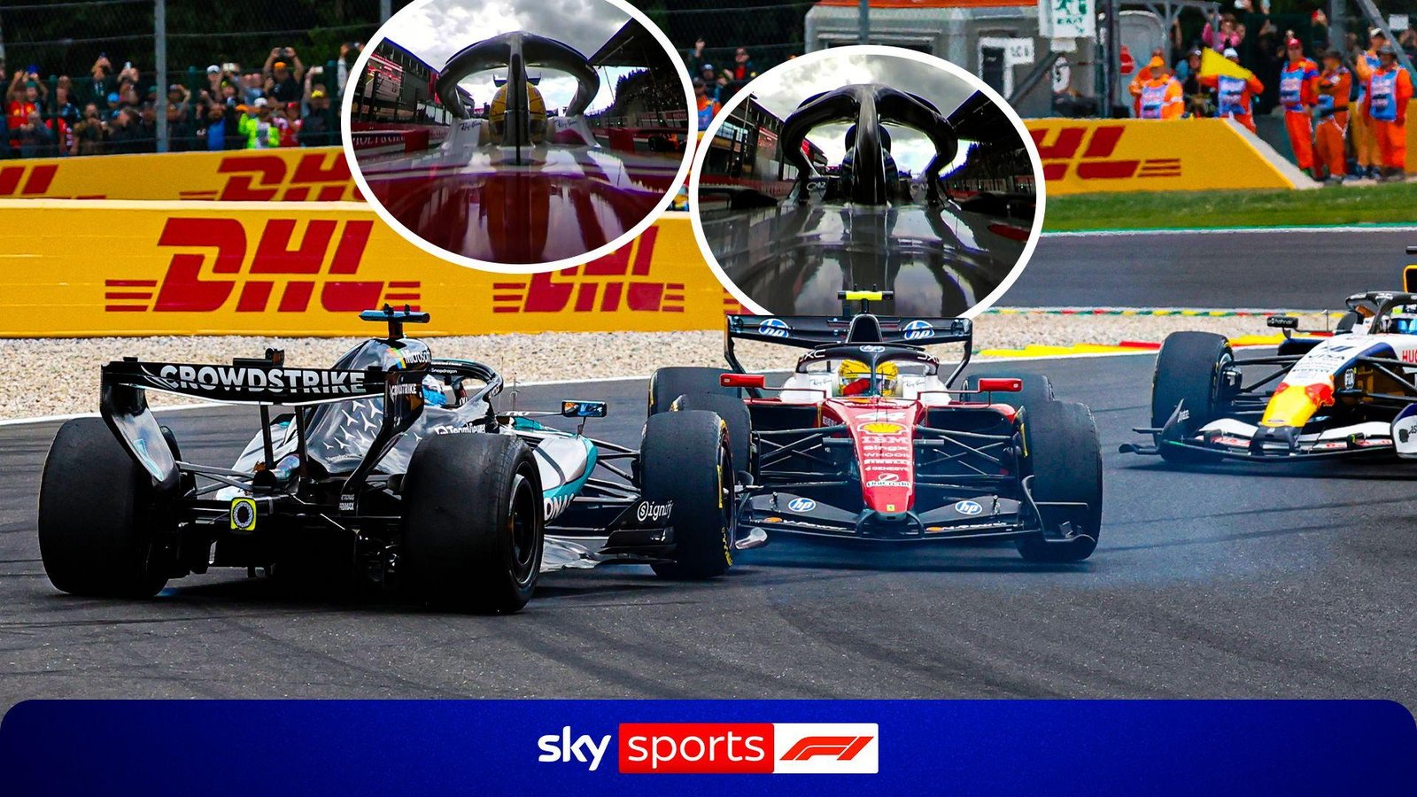 NEW ANGLES! Was Hamilton's penalty fair after Russell collision?