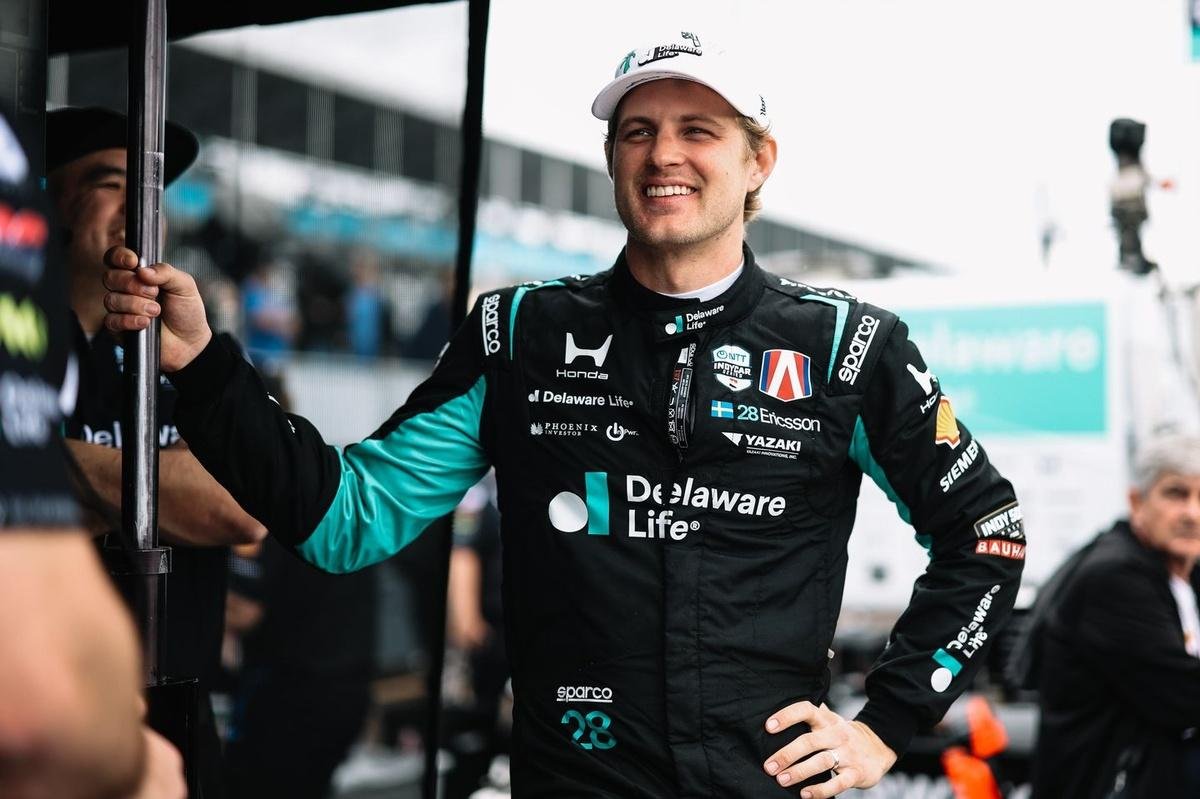 Marcus Ericsson will remain with Andretti for 2027 IndyCar season
