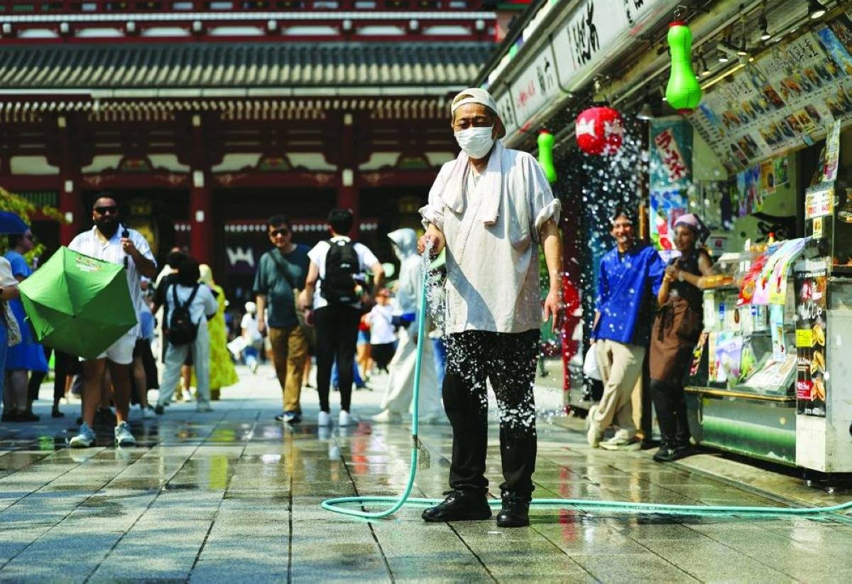 Japan suffers heat 'disaster' as cities hit by 'cruelly hot' days