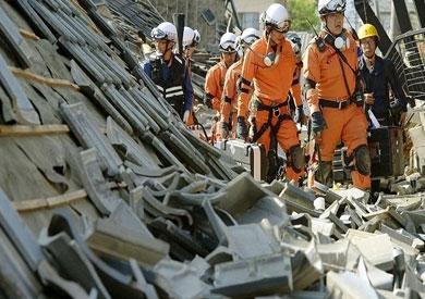 7 مصابين على الأقل جراء الزلزال في اليابان