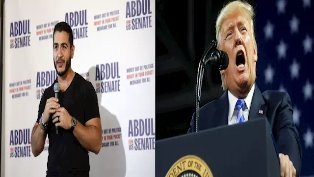 بعد فوزه بالانتخابات التمهيدية.. ترامب يُهاجم عبدالرحمن السيد: "شيوعي خاسر يكره اليهود وإسرائيل"