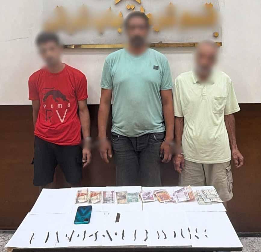 الداخلية: ضبط المتهمين ببيع وشراء المخدرات بعد رصد فيديو بالإسكندرية