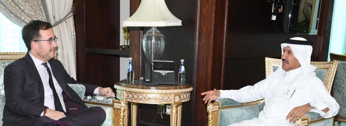 &nbsp;الأمين العام لوزارة الخارجية يجتمع مع القائم بالأعمال بالإنابة الأمريكي