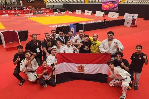 مصر تتصدر منافسات الكاديت في بطولة أفريقيا للجودو