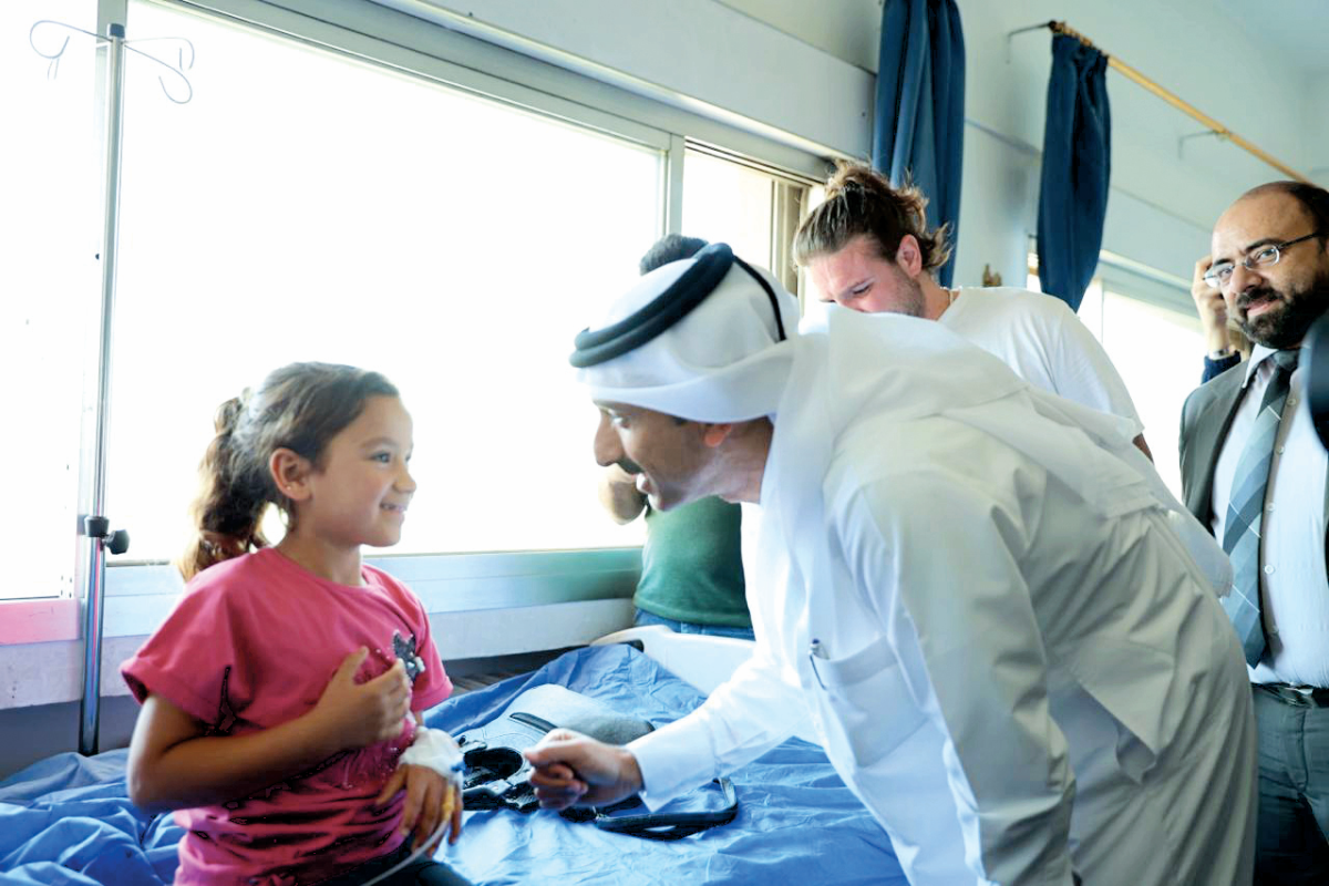 قطر الخيرية تعيد الأمل لـ830 مريضًا في سوريا