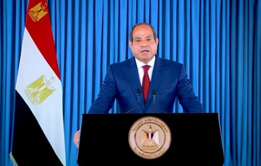 الرئيس السيسي يوجّه رسالتين: دعوة لوقف الحروب وتأكيد بأن القادم أفضل للمصريين