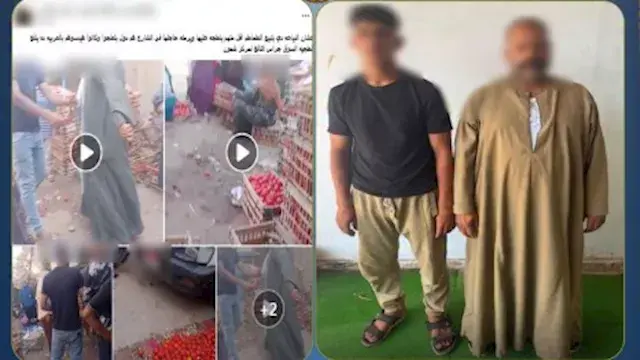 "رموا البضاعة في الشارع".. الداخلية تضبط المتهمين بالتعدي على بائعين بالمنوفية