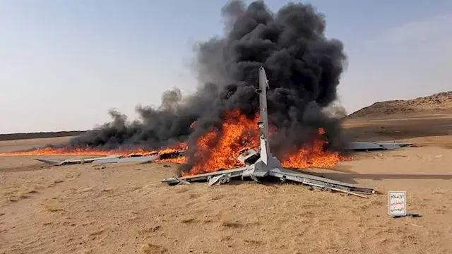 "من طراز كاريال".. الحوثيون: إسقاط طائرة استطلاع سعودية في أجواء صعدة