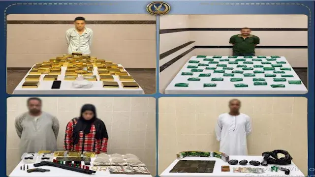 مقتل 5 عناصر شديدة الخطورة وضبط مخدرات بـ138 مليون جنيه في القليوبية | صور