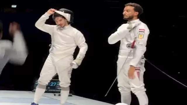 احتفال محمد السيد أمام لاعب إسرائيل يشعل مواقع التواصل الاجتماعي