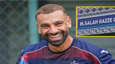 فيديو يثير الجدل.. ظهور اسم محمد صلاح على واجهة مسجد في تركيا