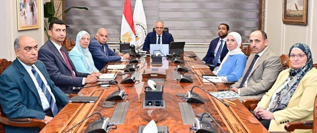 وزير الري يبحث مع الوكالة الألمانية الموقف التنفيذي لبرنامج إدارة مياه دلتا النيل