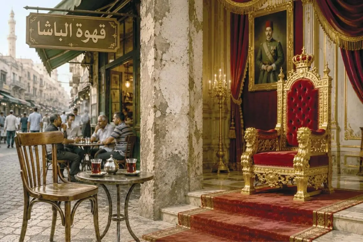 «كلها باشوات» من عرش «الملك» إلى كرسي «القهوة»