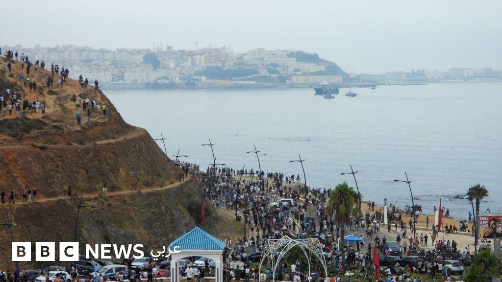 60 ألف مهاجر عبروا من المغرب إلى سبتة خلال 24  ساعة