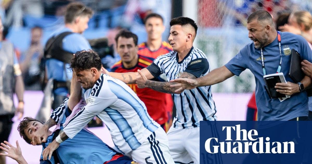 Gangs of New Jersey: how the World Cup final descended into ugly scenes between Argentina and Spain