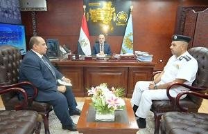 محافظ الغربية يستقبل مدير إدارة المرور الجديد ويؤكد تطوير المنظومة المرورية