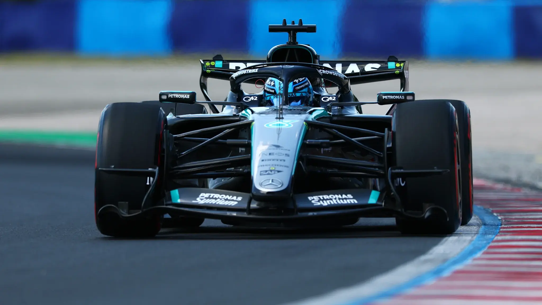 Mercedes provide update on Russell’s Q3 stoppage in Hungary