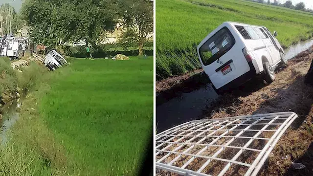 نزيف بالمخ أنهى حياته.. مصرع شاب وإصابة 5 آخرين في حادث انقلاب بالبحيرة