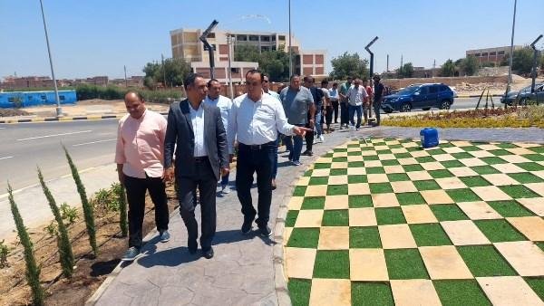 وزيرة الإسكان تتابع موقف المشروعات وأعمال التطوير بمدن الصعيد الجديدة