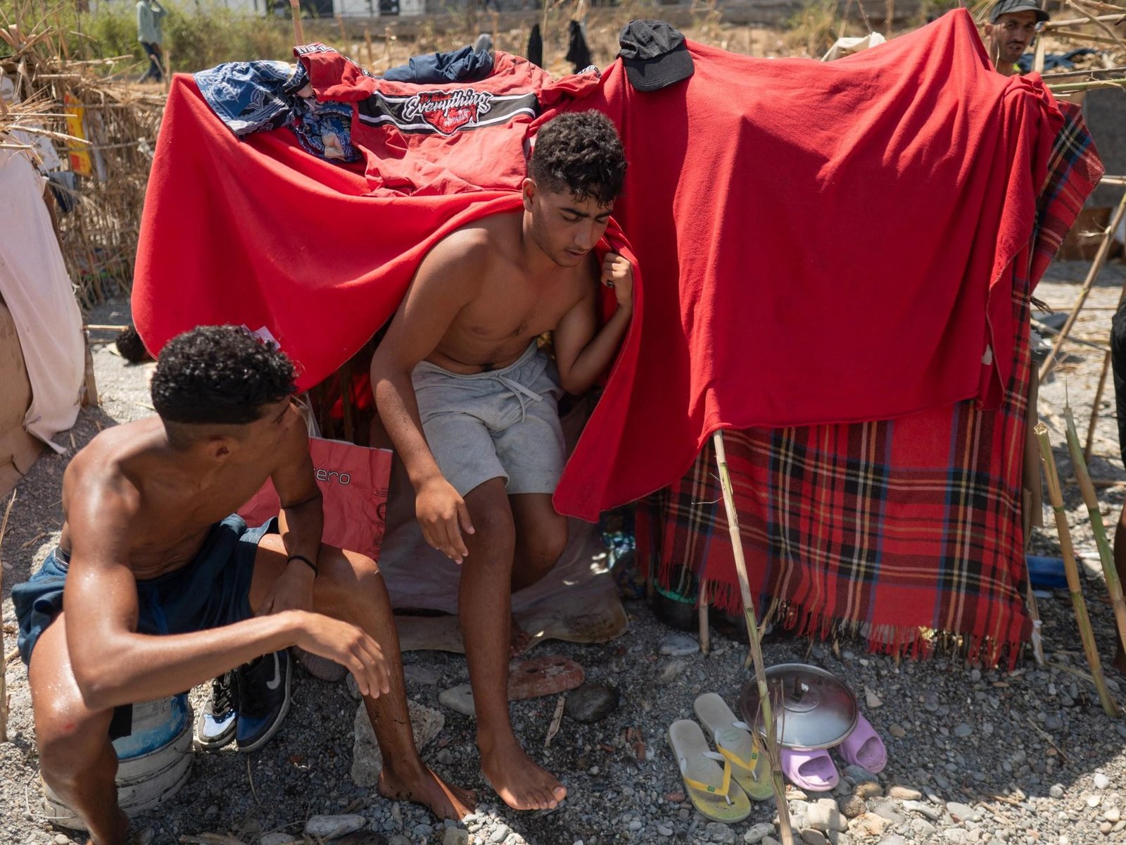 Moroccan police arrest over 100 migrants trying to reach Spanish enclave