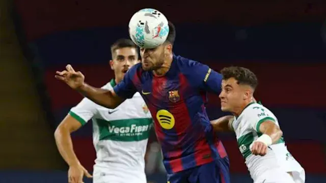 موعد مباراة برشلونة و إلتشي في الدوري الإسباني والقناة الناقلة