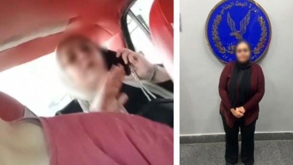 شتمته ونزلت جري من العربية.. القبض على صاحبة فيديو السيارة بالإسكندرية