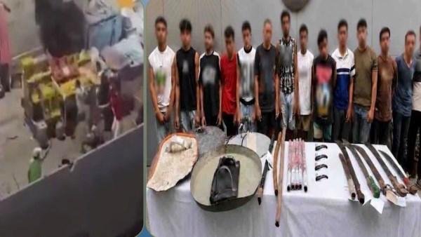 أسلــ.حة بيضاء وشوم.. القبض على طرفى مشاجرة في الإسكندرية