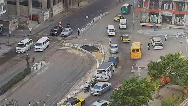 ليس التصميم الأصلي.. أول تعليق رسمي على تعديل حركة المرور بأبو قير في الإسكندرية (صور)