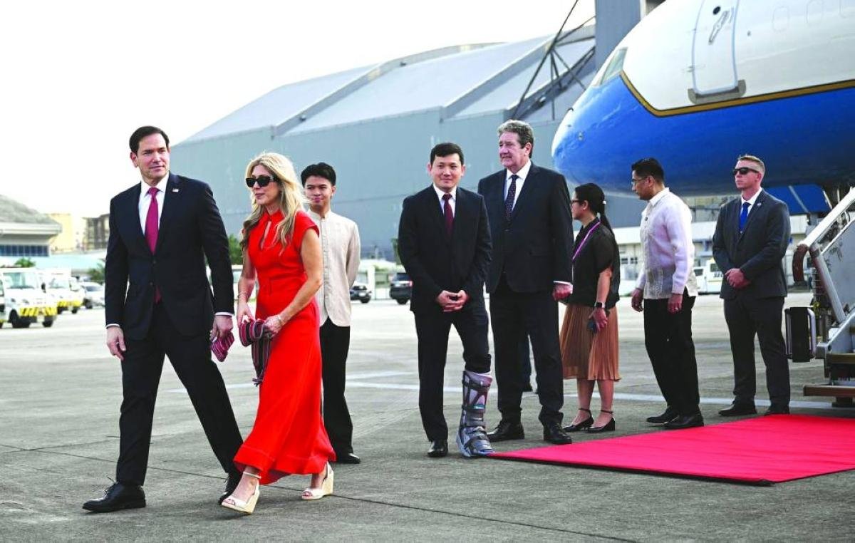 Rubio in Philippines as US condemns 'dangerous' China actions