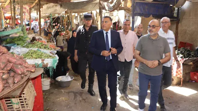 محافظ القليوبية يدرس إنشاء سوق حضاري بالخصوص