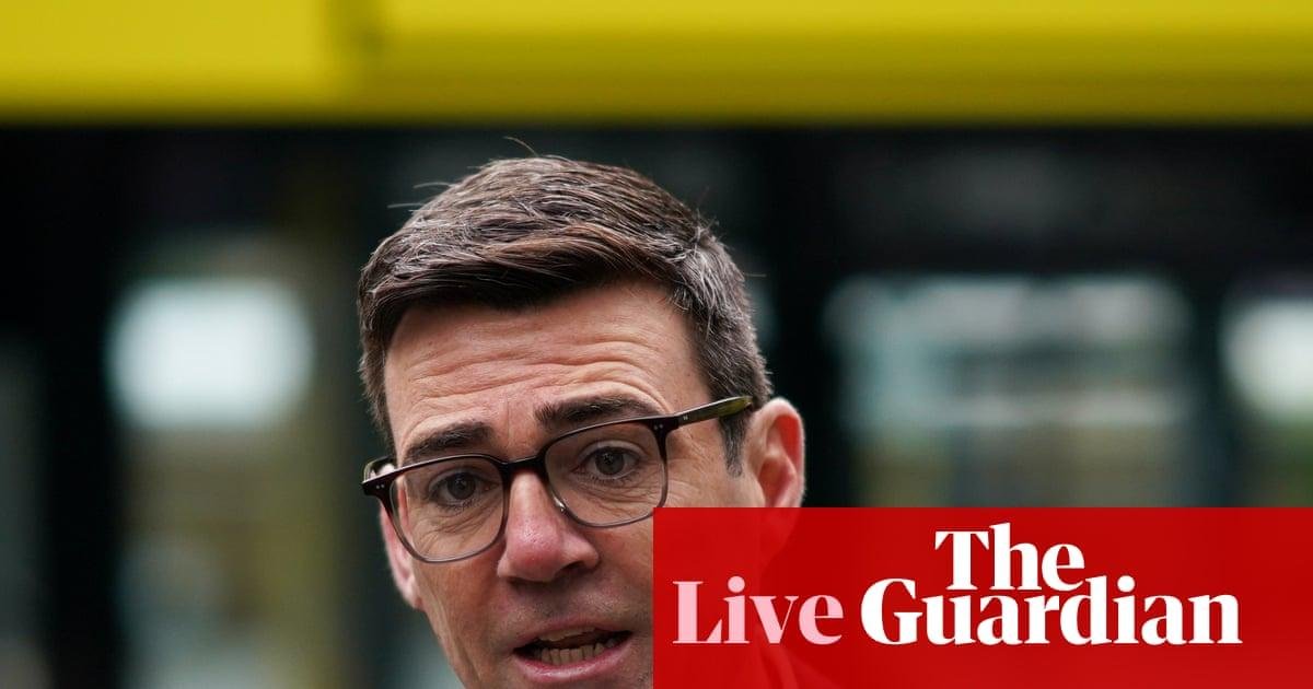 Burnham to review early prisoner release scheme amid anger over potential freeing of PC Harper’s killers – UK politics live