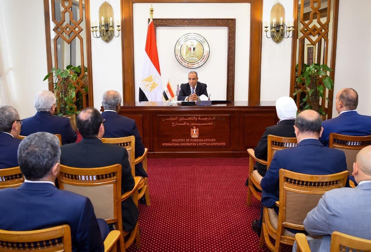 وزير الخارجية يؤكد الدور المحوري للبعثات المصرية في تنفيذ السياسة الخارجية وحماية المصالح بالخارج