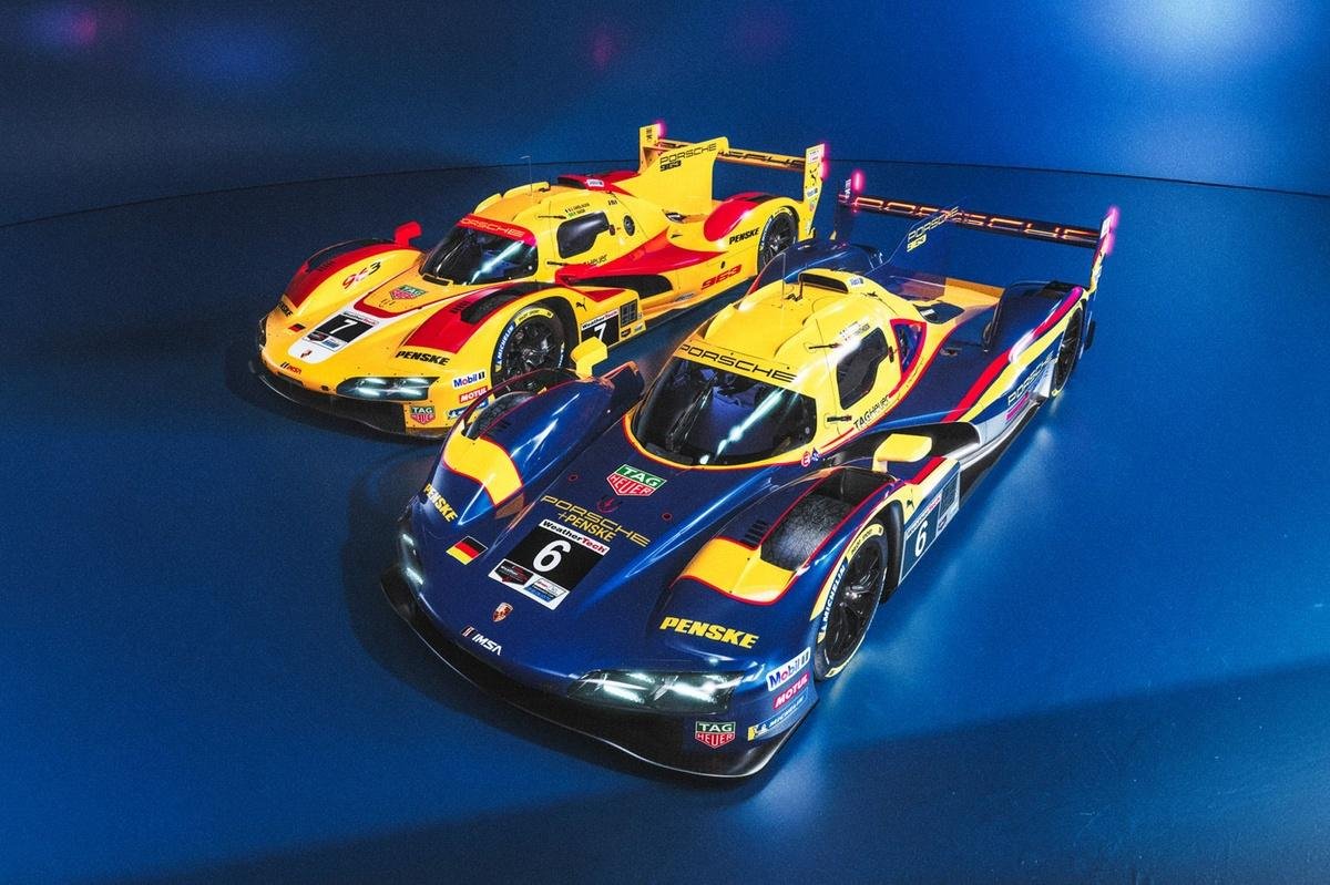 Porsche Penske reveals retro liveries for IMSA’s Road America enduro