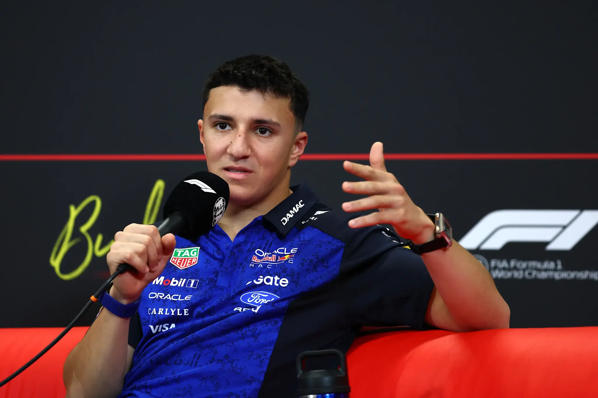 Hadjar weighs up Hungary chances against ‘stronger’ Ferrari