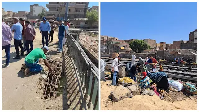 حياتكم أغلى من أي اختصار.. إغلاق كوبري سمالوط القديم بالمنيا لمنع عبور المزلقان