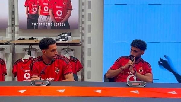 مصطفى شوبير ومحمد هاني ومروان عطية يتصدرون حفل إطلاق قميص الأهلي الجديد