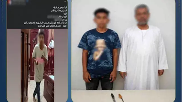 بتحريض من عمه.. طالب يهدد والدته المريضة وشقيقته بسلاح ومفك في فاقوس